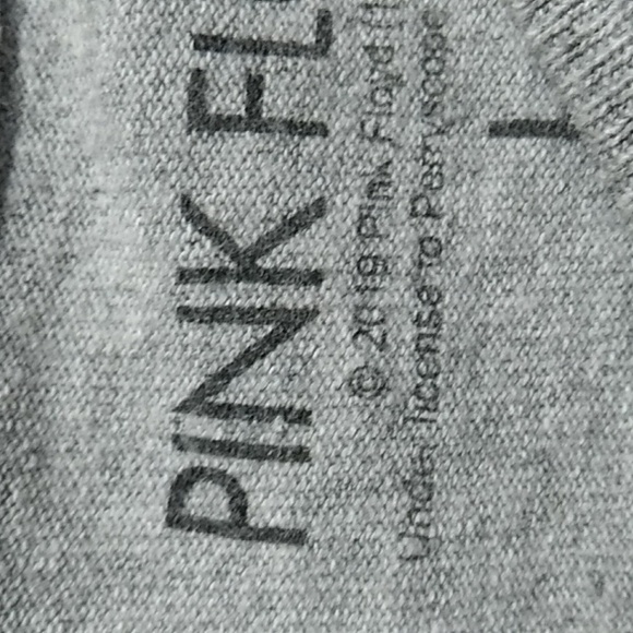 Pink Floyd 2019 Shirt Sz.L Light Wash Wear - Picture 5 of 7